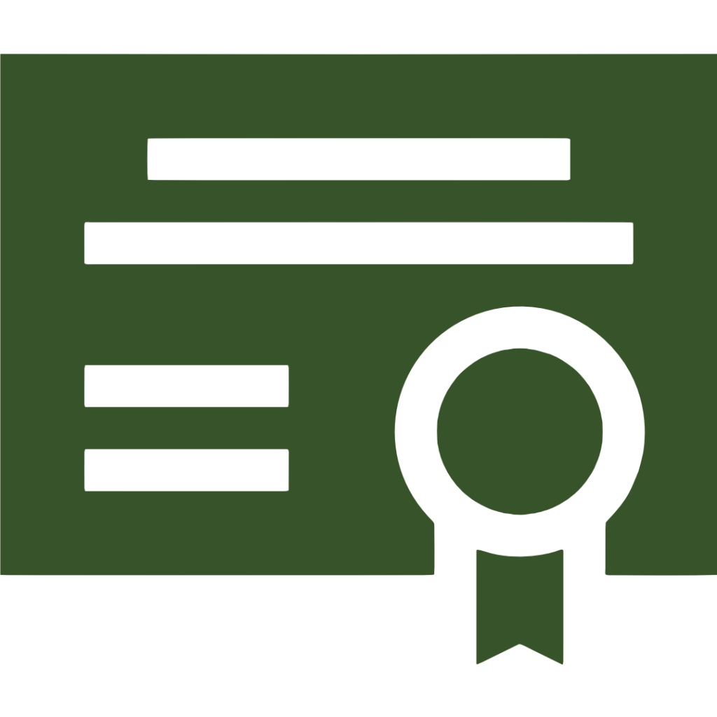 Certificado Academia